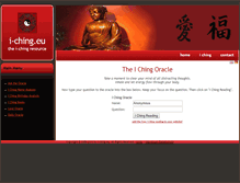Tablet Screenshot of i-ching.eu